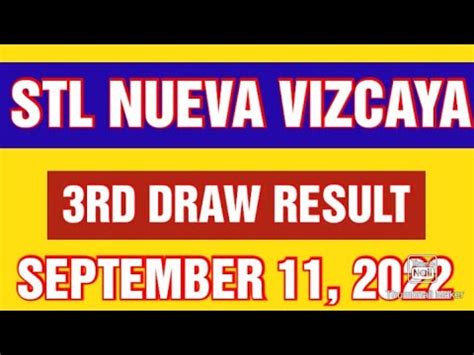stl nueva vizcaya result today|STL 3RD Draw 7PM Result Zambales Ilocos Sur Aurora Nueva .